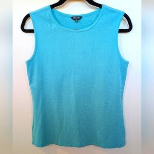 Misook knit tank sleeveless shell top size XS